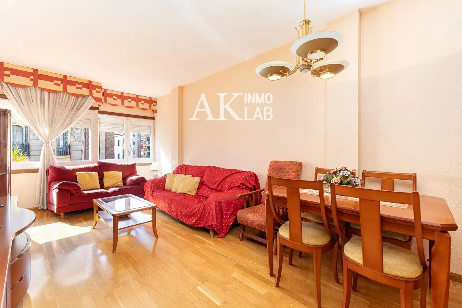 Sala de estar de Piso en venta en Población de Arroyo con Terraza, Amueblado y Alarma