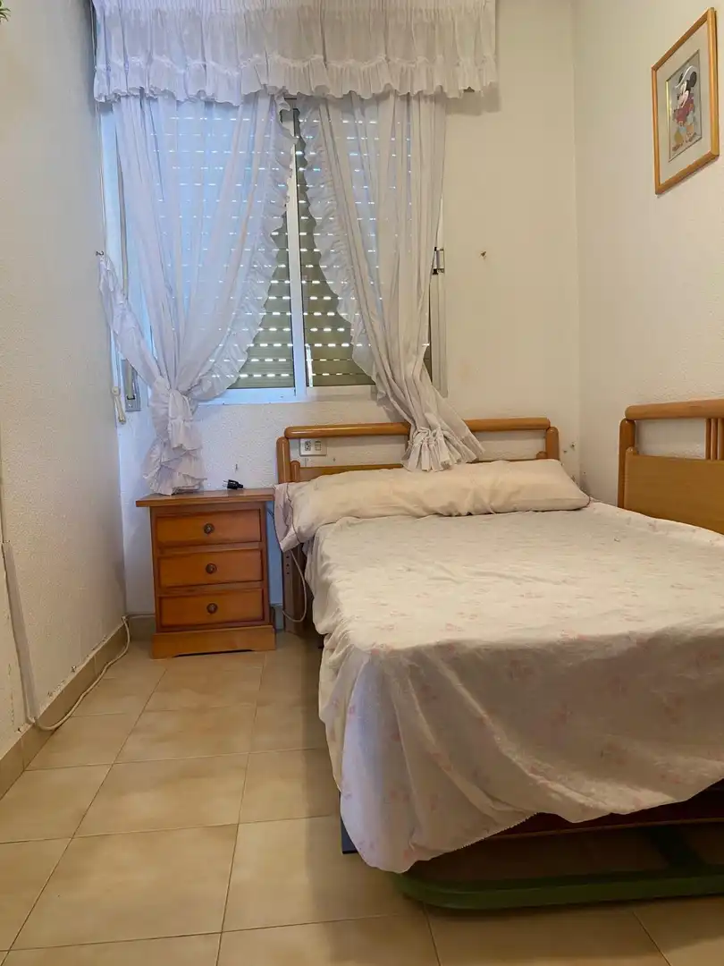 Schlafzimmer von Maisonette zur Miete in San Pedro del Pinatar mit Klimaanlage, Heizung und Privatgarten