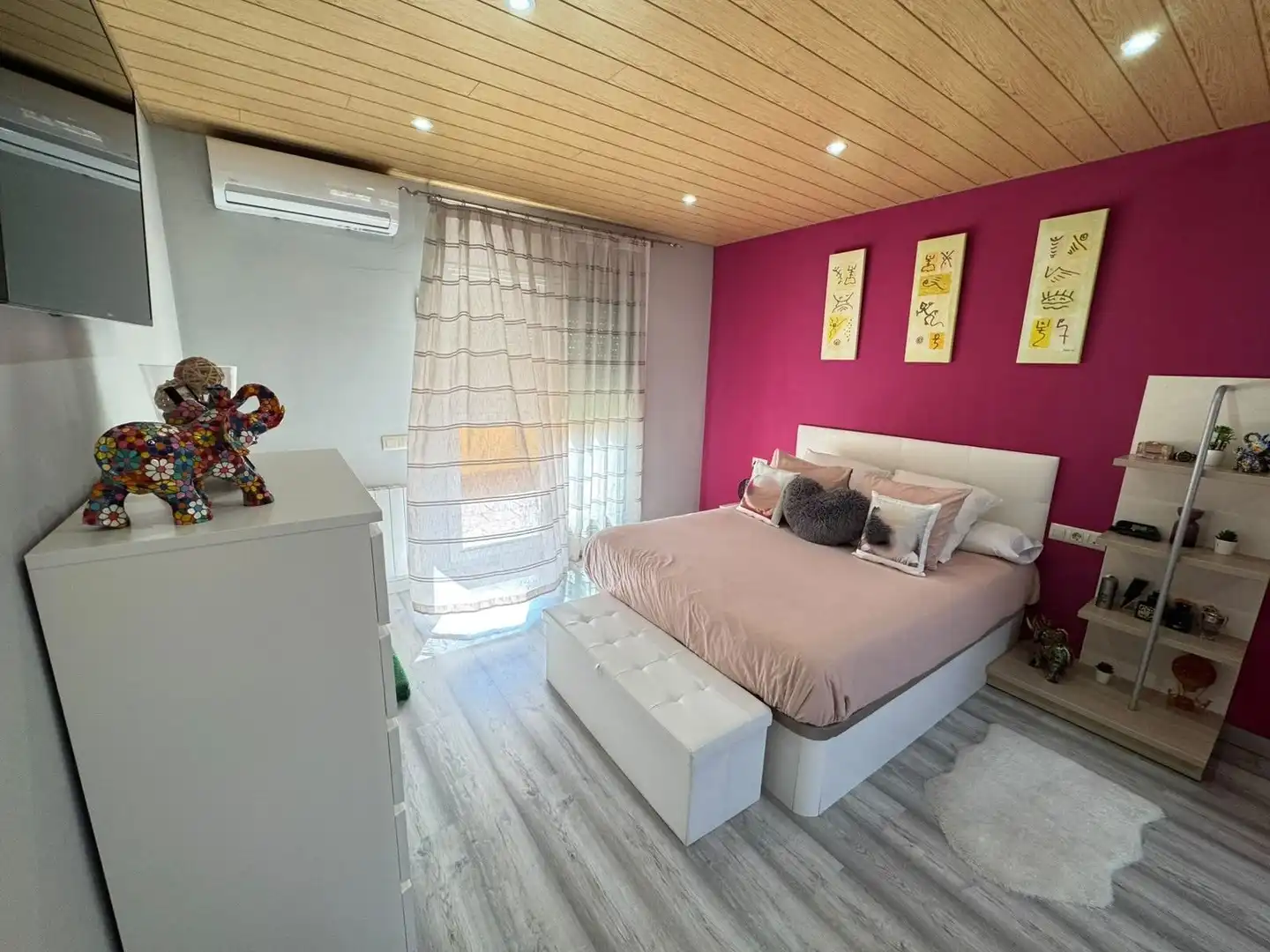 Bedroom of Houses for sale in Hostalric  with Air Conditioner, Heating and Terrace
