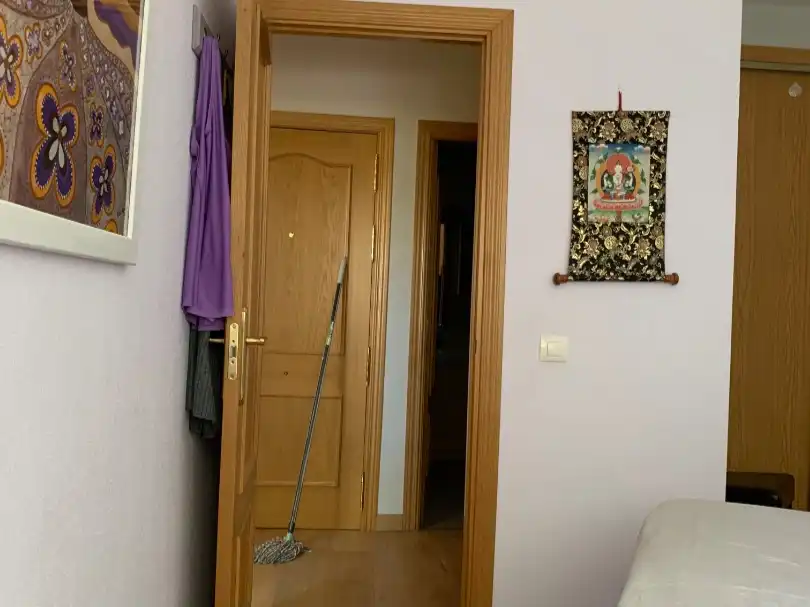 Bedroom of Flat for sale in Navalagamella, Madrid