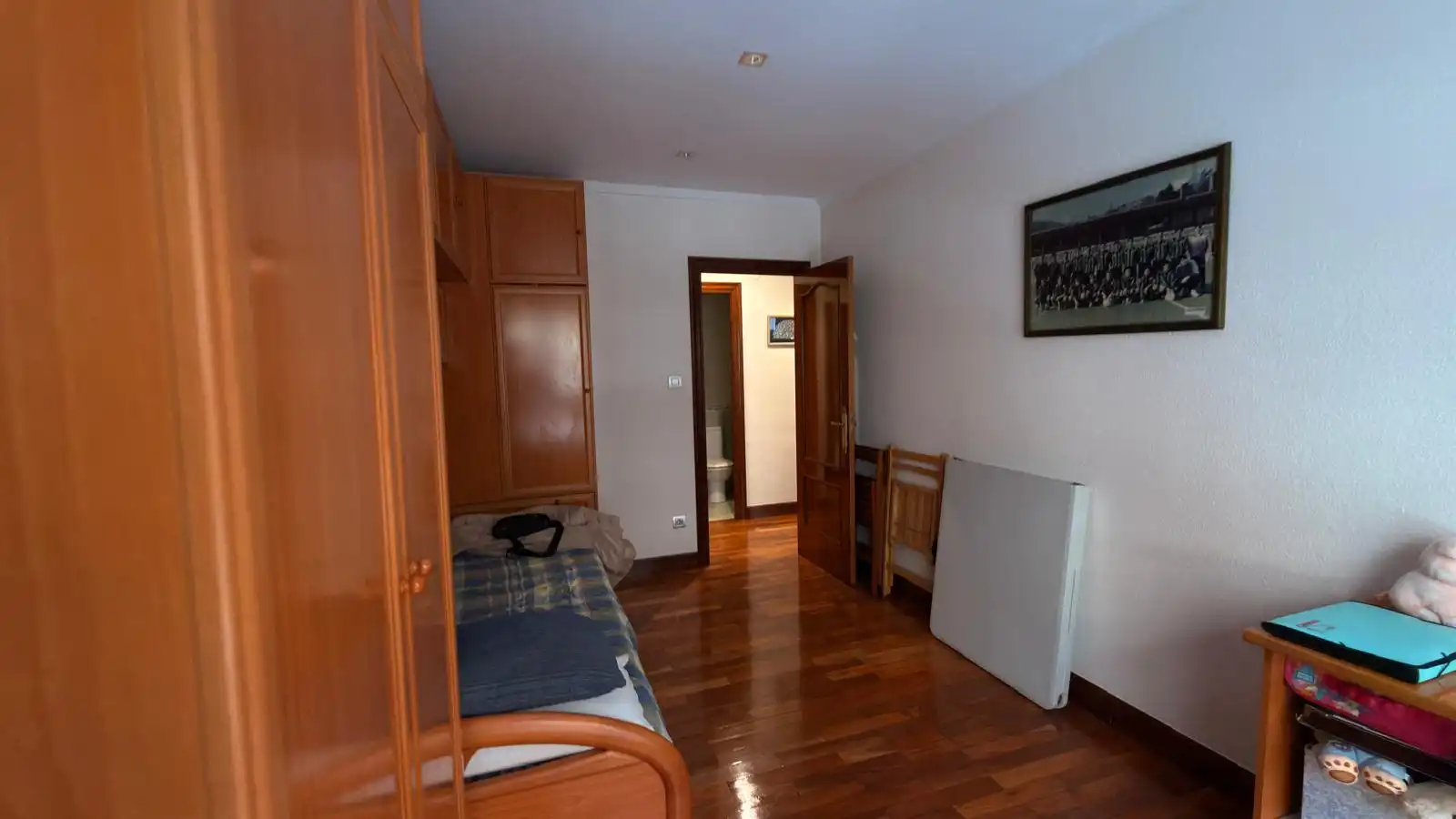 Schlafzimmer von Wohnung zum Verkauf in Bilbao  mit Terrasse und Möbliert