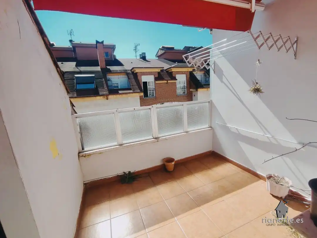 Balcony of Flat for sale in Laviana  with Heating, Terrace and Storage room