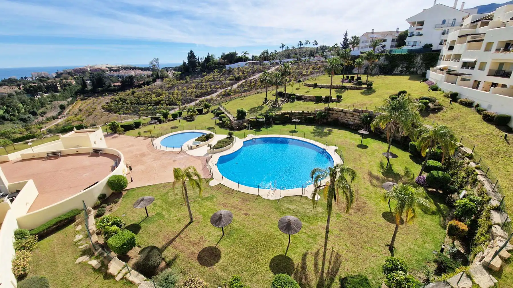 Jardí de Àtic en venda en Benalmádena amb Aire condicionat, Calefacció i Terrassa