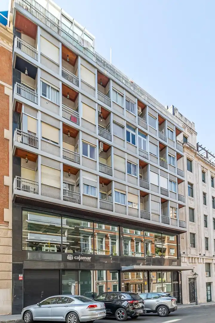 Exterior view of Apartments for rent in Madrid  with Heating and Storage room