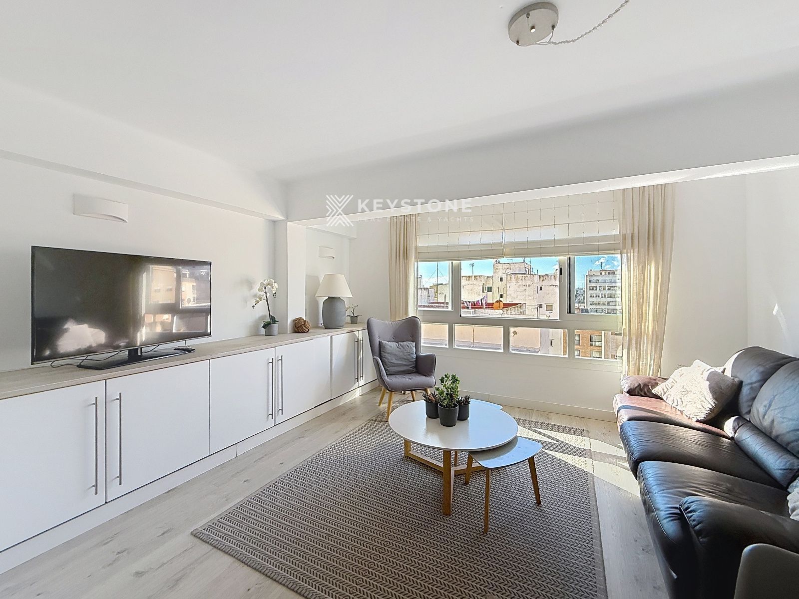 Living room of Flat to rent in  Palma de Mallorca  with Air Conditioner, Heating and Furnished