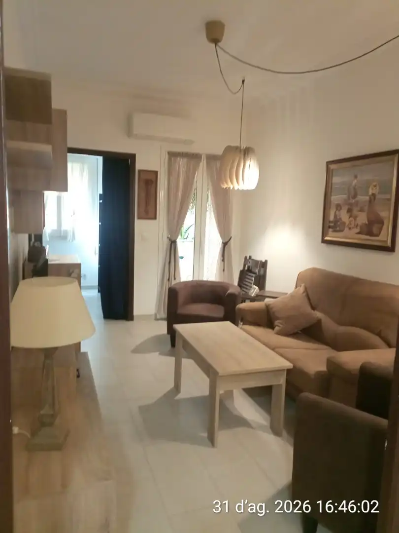 Living room of Flat for rent in Barcelona  with Air Conditioner, Heating and Furnished
