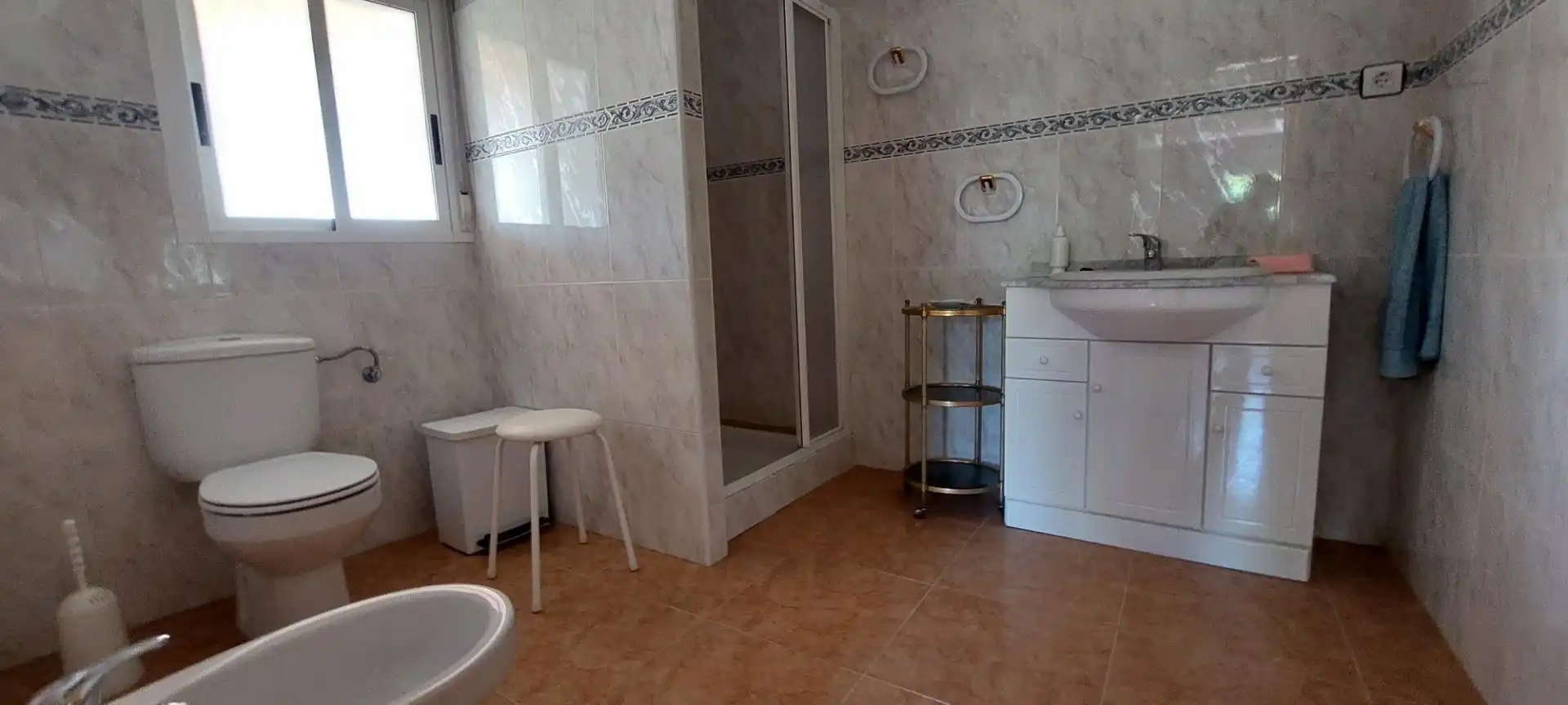 Baño de Finca rústica en venta en Nerpio con Jardín privado, Terraza y Amueblado