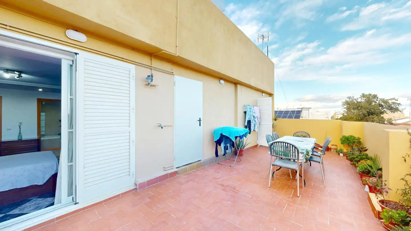 Terrasse von Dachboden zum Verkauf in Foios mit Klimaanlage, Heizung und Terrasse