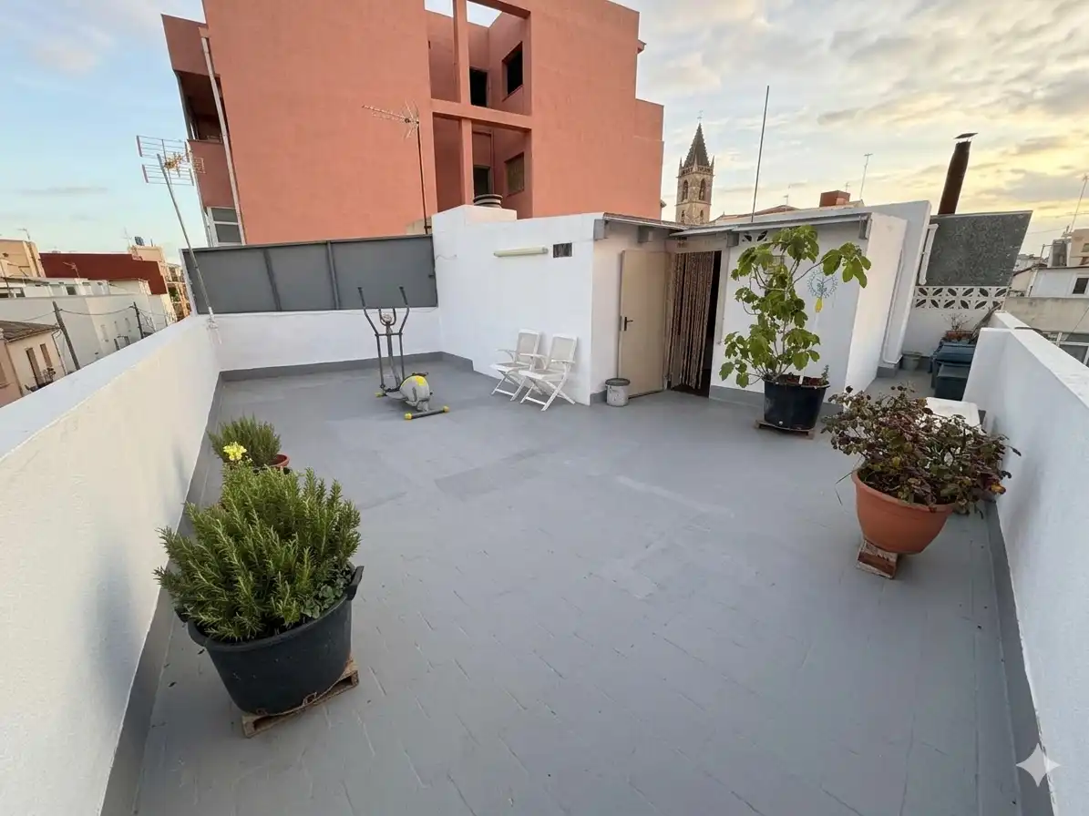 Terrace of Flat for sale in  Palma de Mallorca  with Air Conditioner, Terrace and Storage room