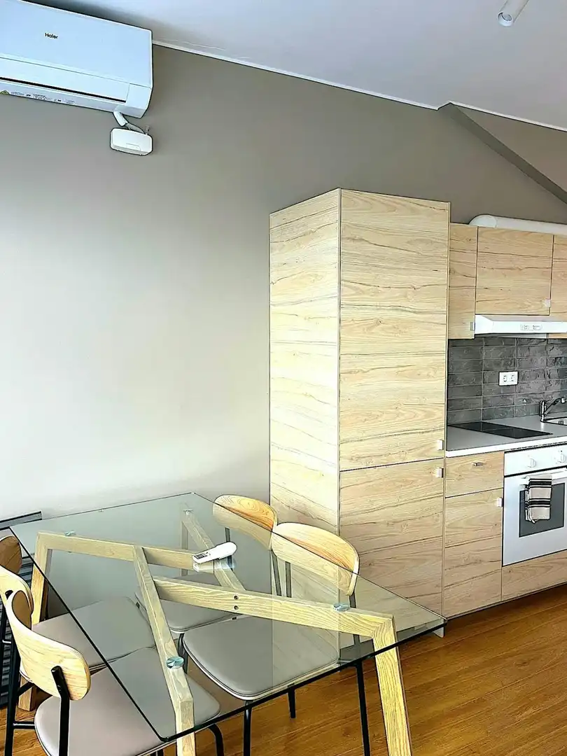 Cocina de Piso de alquiler en Barcelona con Aire acondicionado, Calefacción y Amueblado
