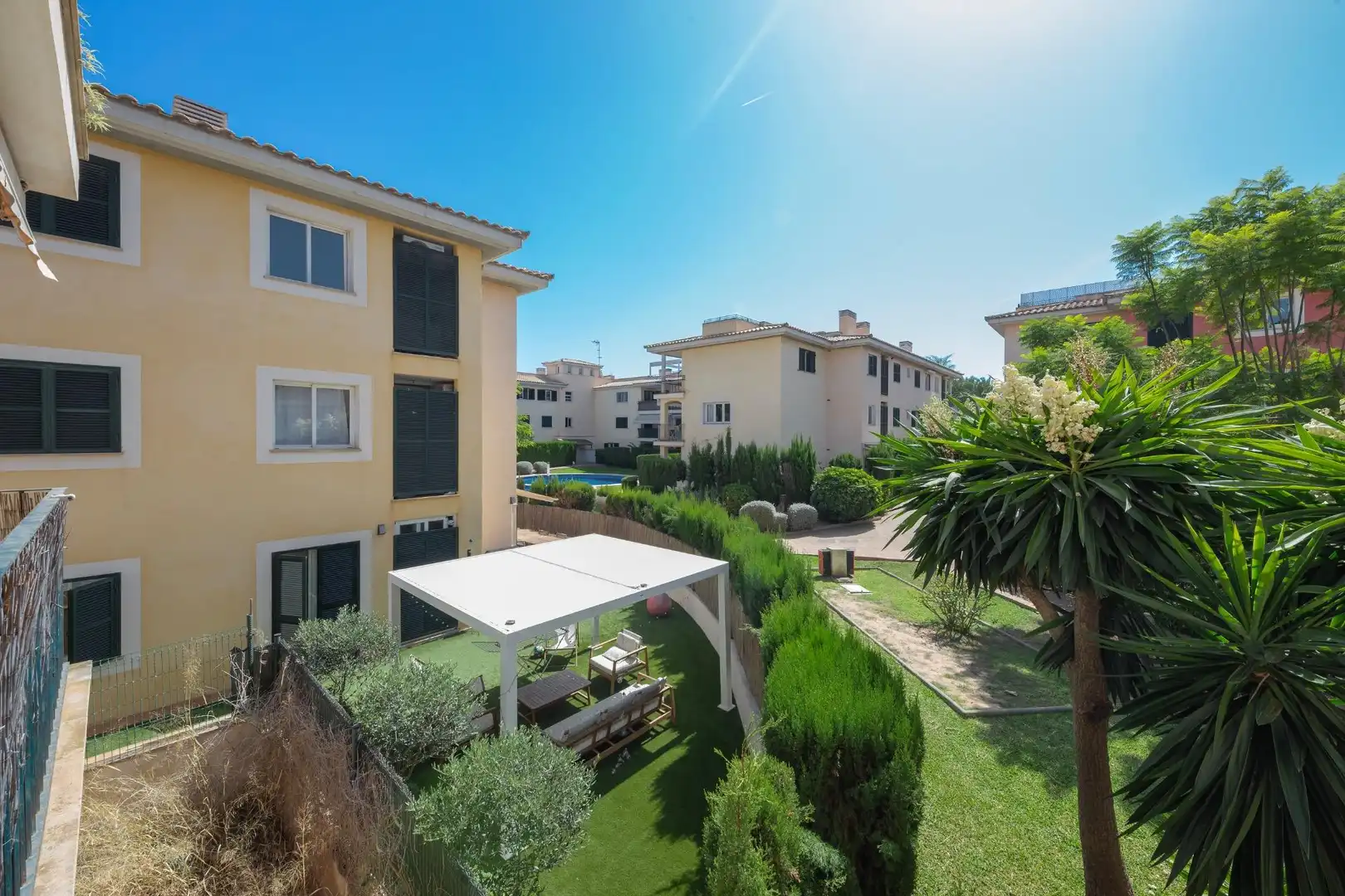 Exterior view of Flat for sale in Llucmajor  with Air Conditioner, Heating and Private garden