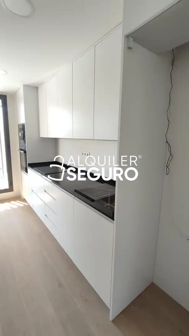 Kitchen of Flat for rent in Tres Cantos  with Air Conditioner, Heating and Terrace