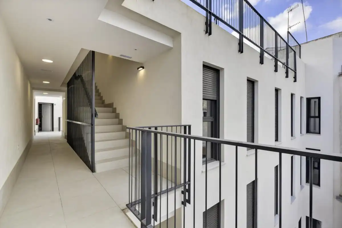 Exterior view of Flat for sale in Sevilla  with Heating, Private garden and Terrace