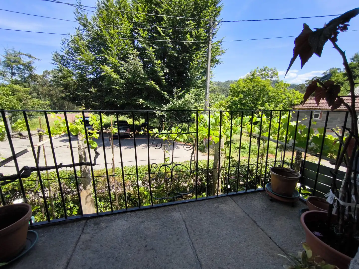 Terrassa de Casa o xalet en venda en Arbo amb Calefacció, Jardí privat i Moblat