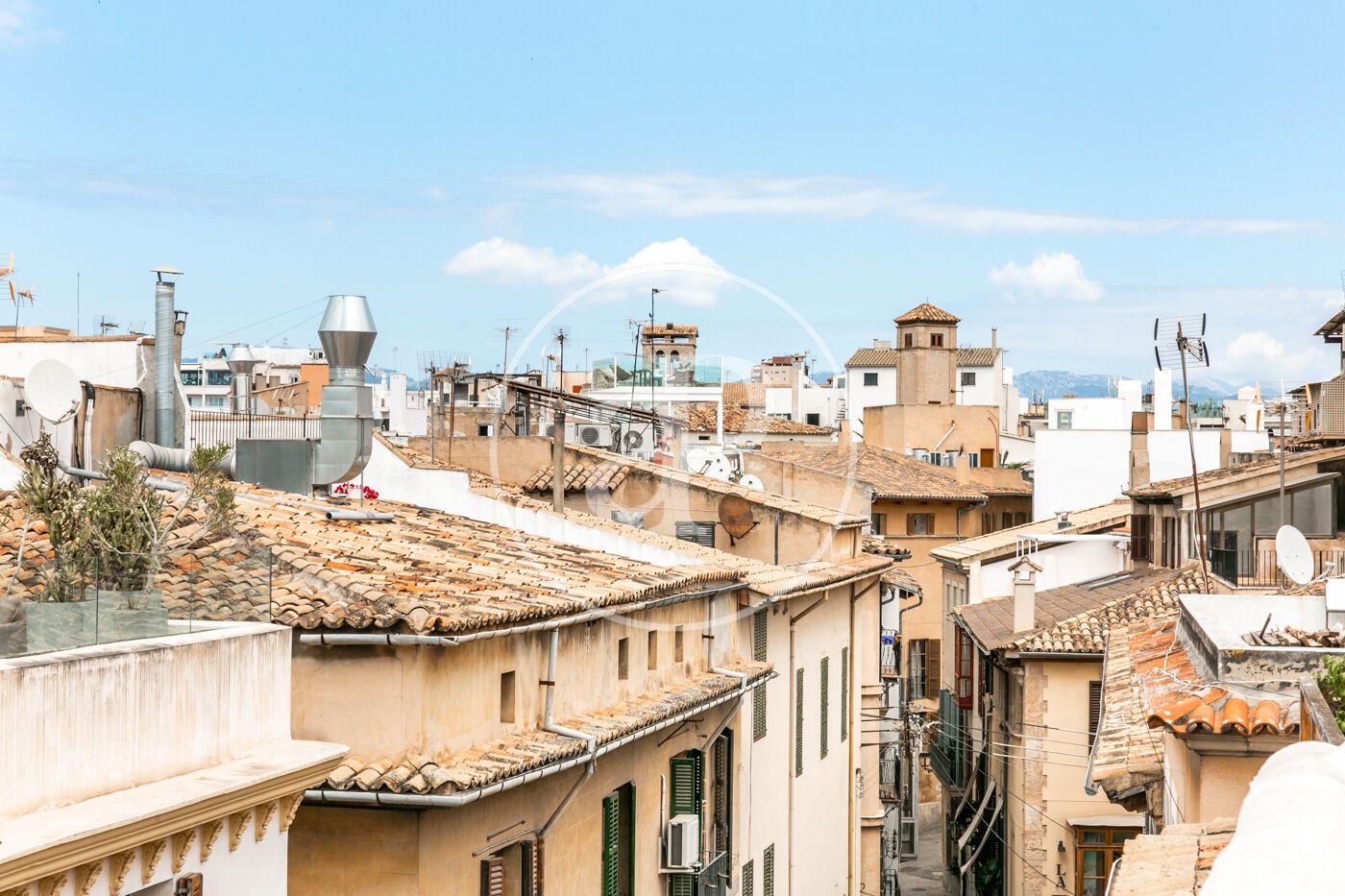 Vista exterior de Piso de alquiler en  Palma de Mallorca con Aire acondicionado, Calefacción y Terraza