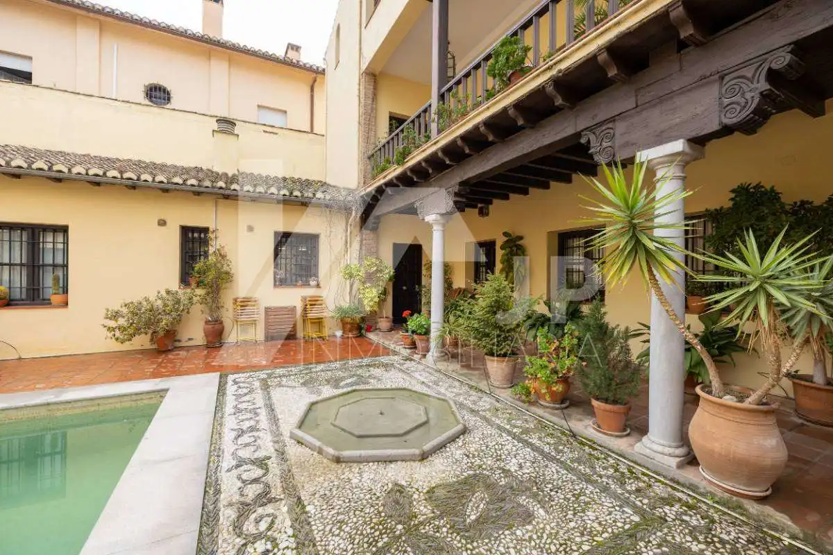 Garden of Duplexes for rent in Granada  with Heating, Furnished and Balcony