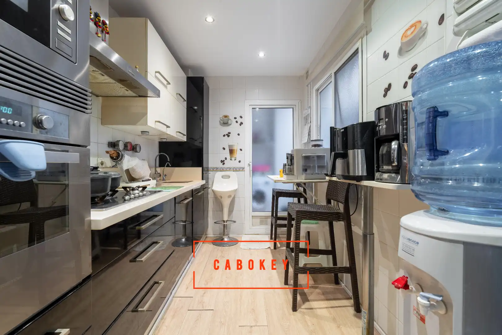 Kitchen of Flat for sale in Roquetas de Mar  with Air Conditioner, Heating and Terrace