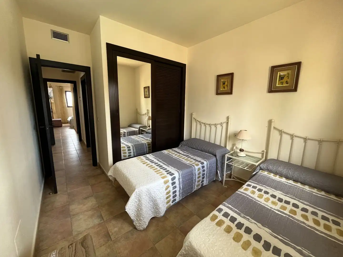Dormitori de Casa adosada en venda en Fuente Álamo de Murcia amb Aire condicionat, Jardí privat i Terrassa