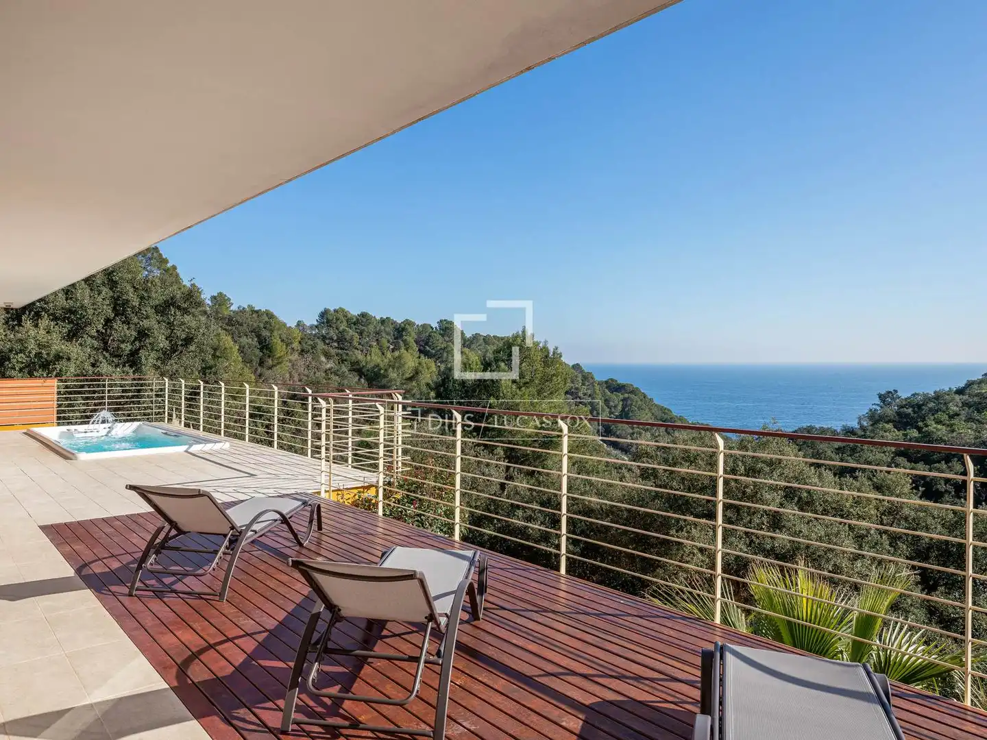 Terrasse von Haus oder Chalet zum Verkauf in Tossa de Mar mit Klimaanlage, Heizung und Privatgarten