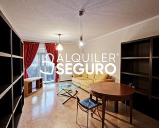 Living room of Flat to rent in Manzanares El Real  with Heating, Terrace and Furnished