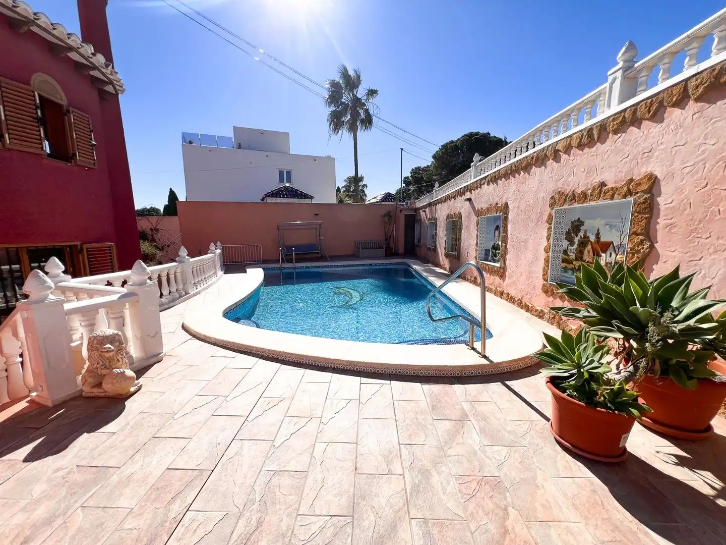 Piscina de Casa adosada en venta en Torrevieja con Calefacción, Jardín privado y Terraza