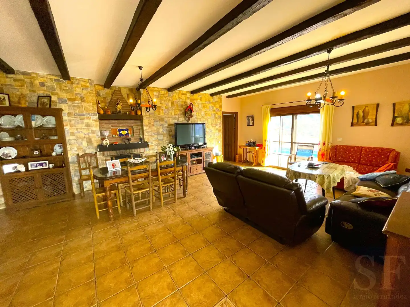 Sala d'estar de Casa o xalet en venda en Árchez