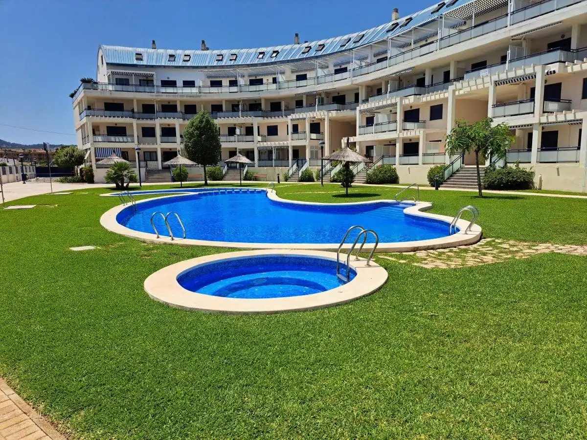 Swimming pool of Attic for sale in Dénia  with Air Conditioner, Heating and Private garden