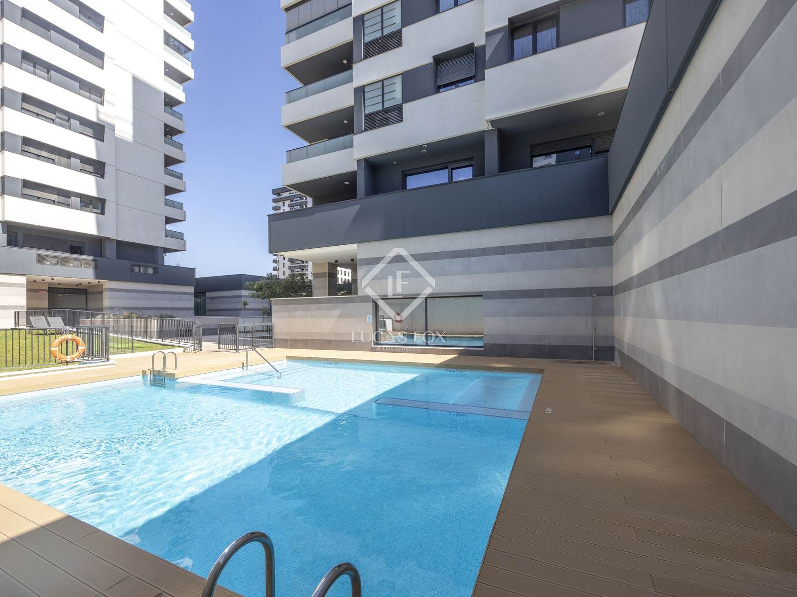 Piscina de Àtic de lloguer en  Valencia Capital amb Aire condicionat, Calefacció i Terrassa