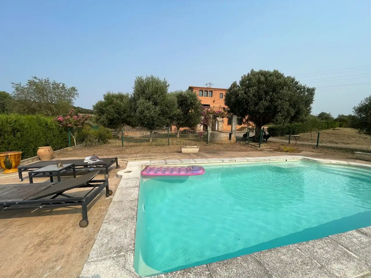 Piscina de Finca rústica en venda en Cruïlles, Monells I Sant Sadurní de L'Heura amb Aire condicionat, Calefacció i Jardí privat