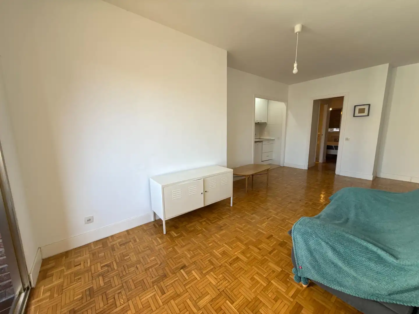 Sala de estar de Apartamento de alquiler en Madrid con Aire acondicionado, Calefacción y Terraza