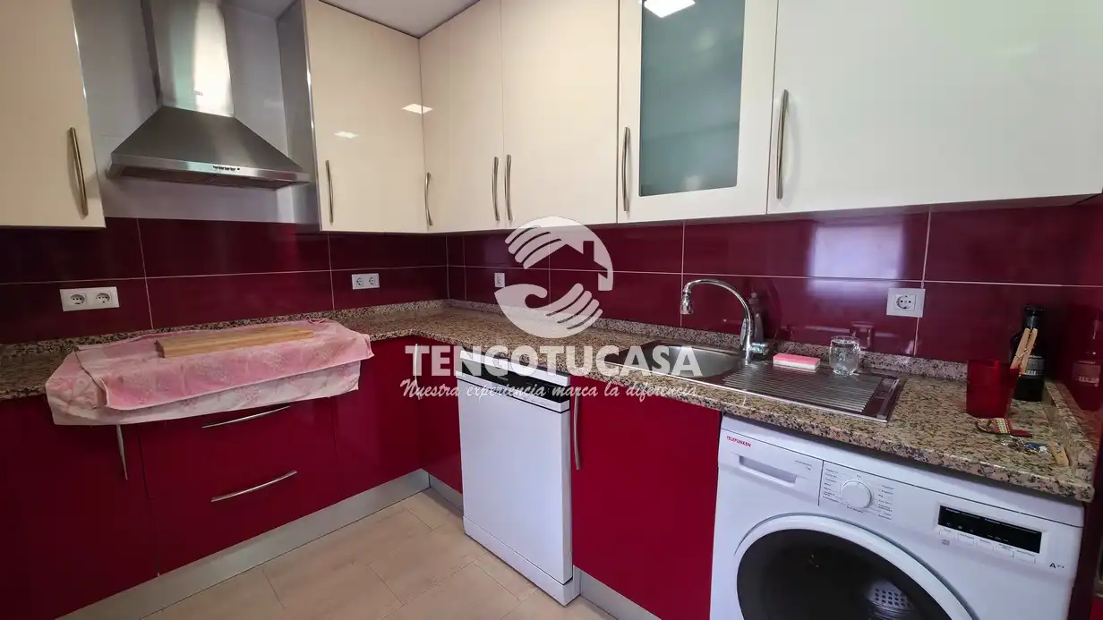 Kitchen of Flat for rent in Madrid  with Air Conditioner, Heating and Furnished