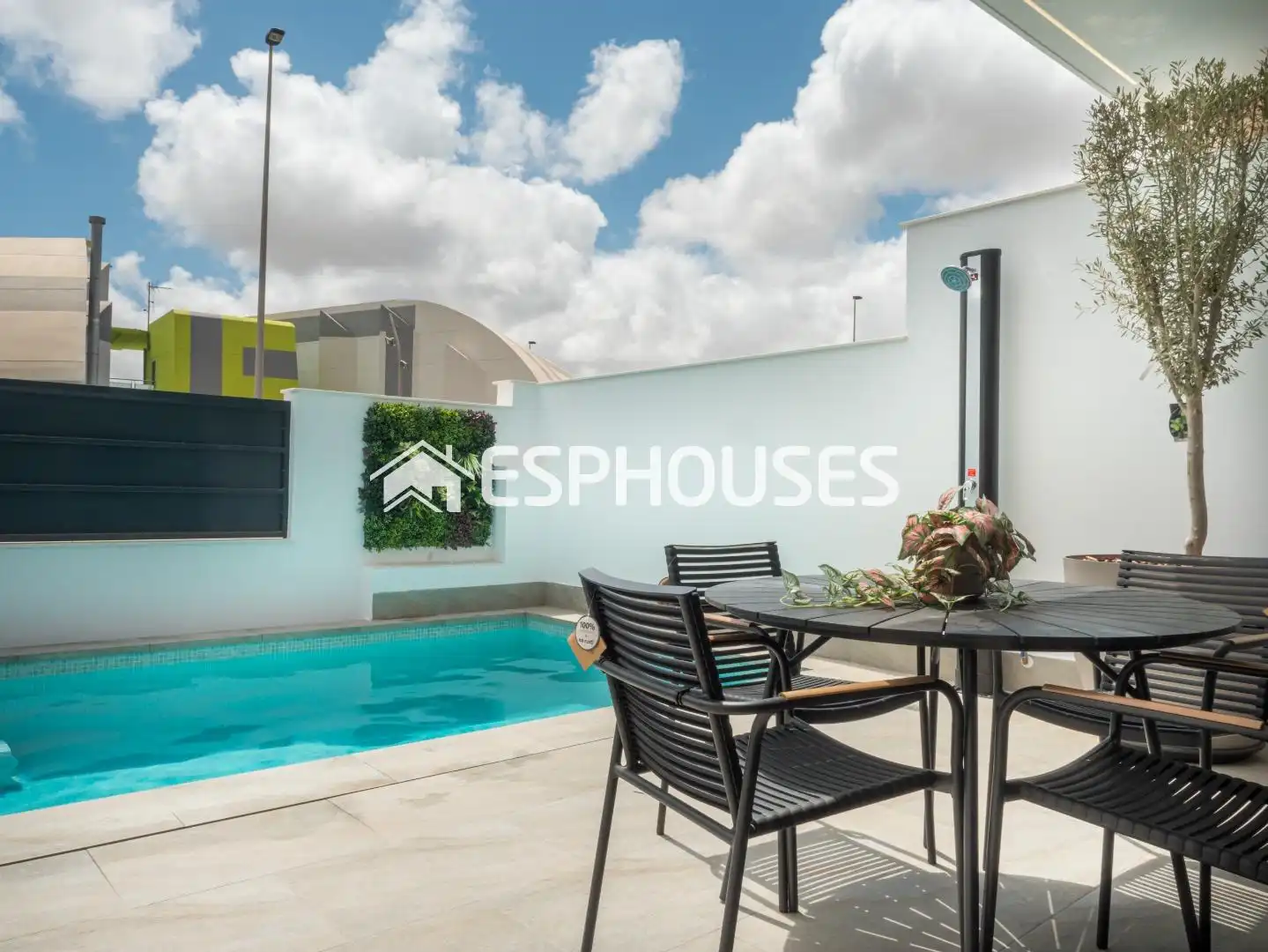 Piscina de Casa adosada en venta en San Pedro del Pinatar con Aire acondicionado, Terraza y Piscina