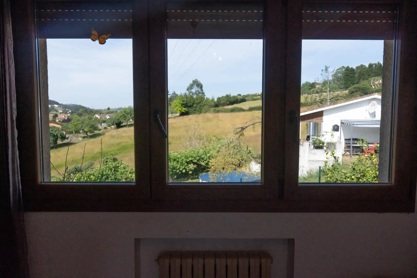 Jardí de Casa o xalet en venda en Gijón  amb Calefacció, Jardí privat i Terrassa