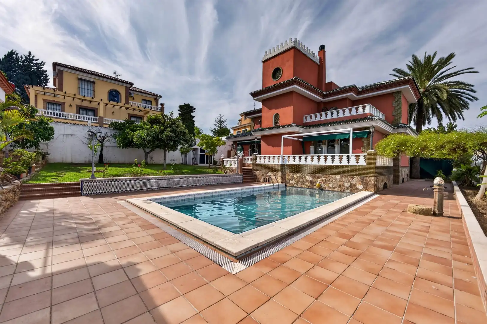 Piscina de Casa o xalet en venda en Churriana