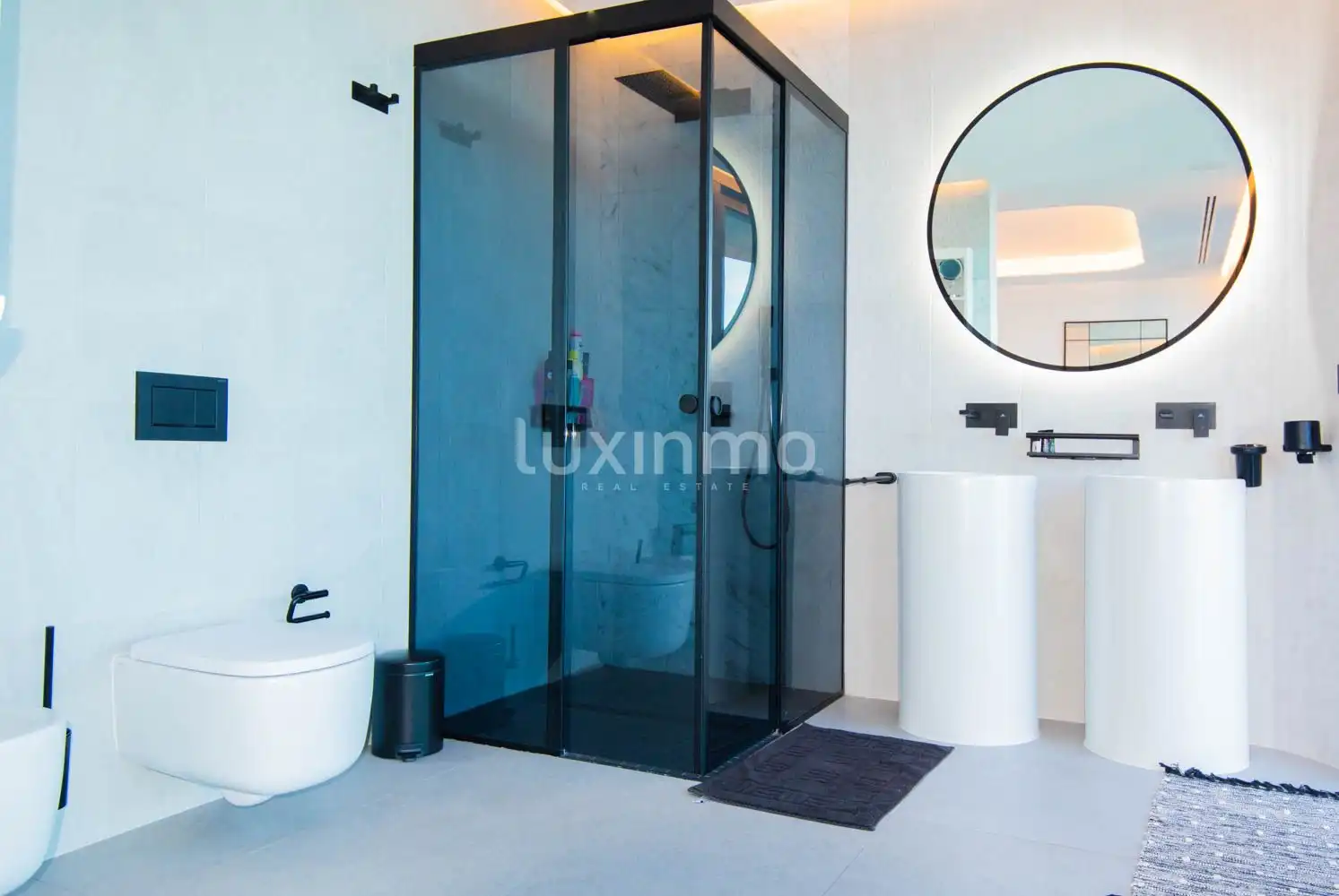 Bathroom of Houses for sale in Jávea / Xàbia  with Air Conditioner, Heating and Private garden