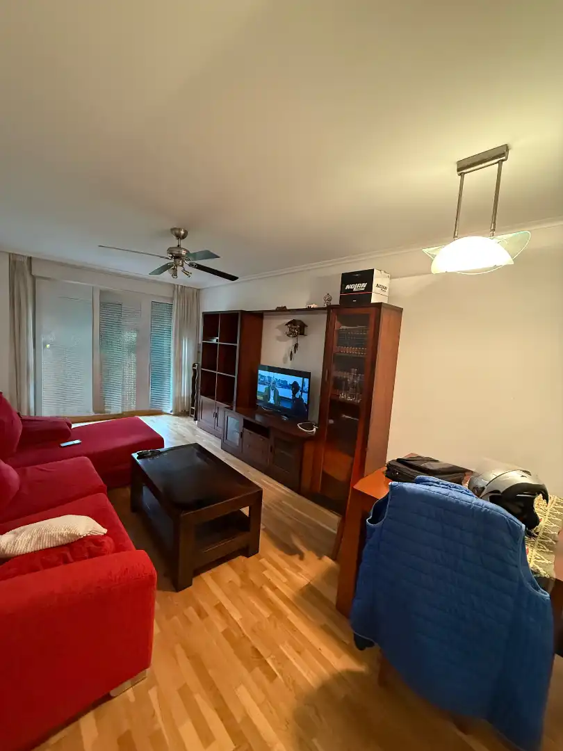Wohnzimmer von Wohnung zum Verkauf in Hazas de Cesto mit Klimaanlage, Heizung und Terrasse