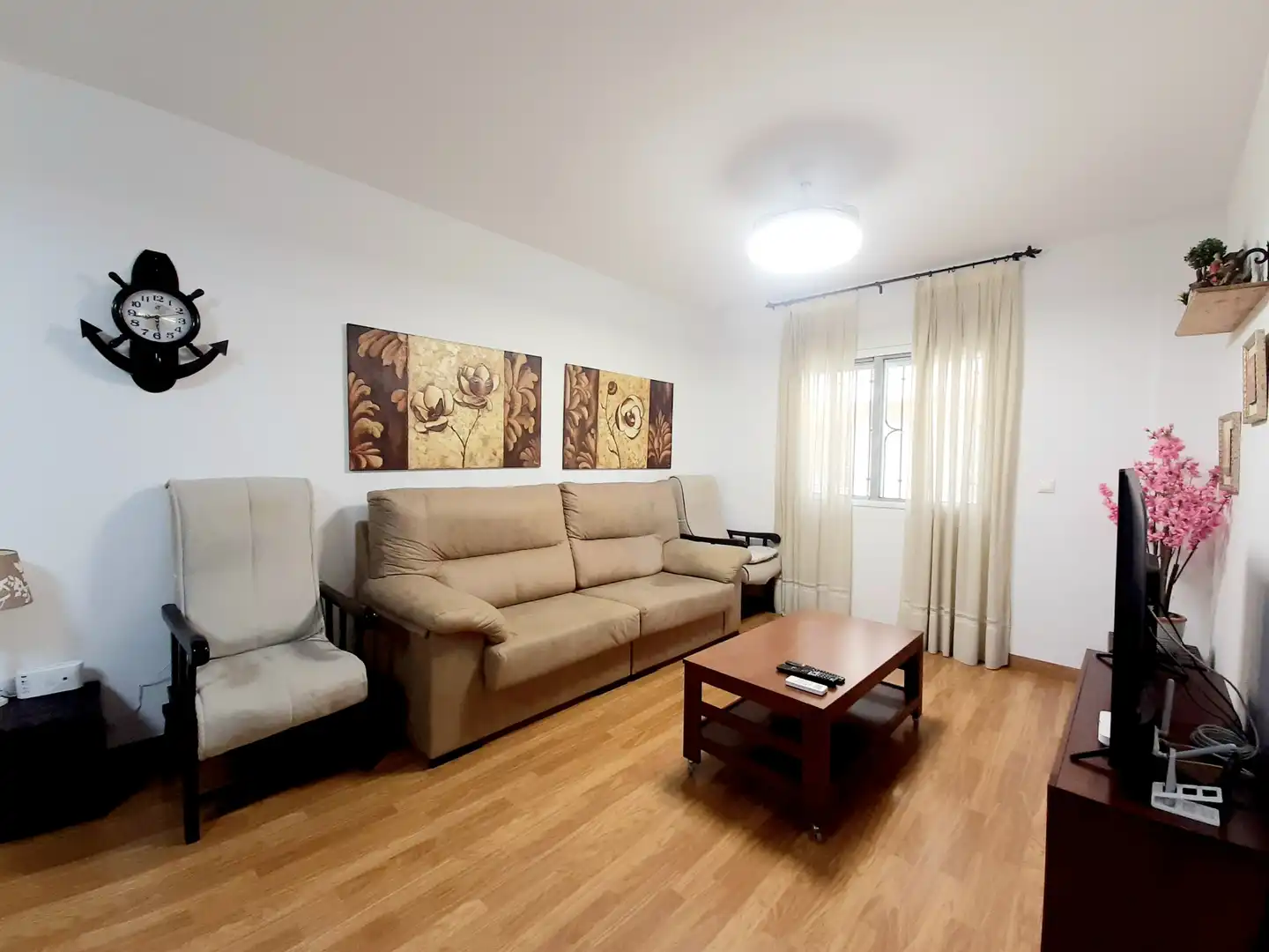 Sala de estar de Piso en venta en Archena con Aire acondicionado, Calefacción y Parquet