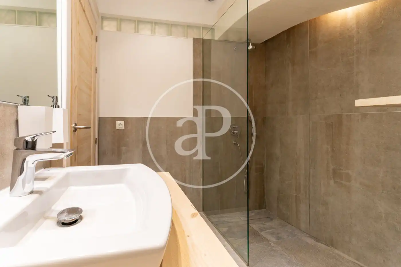 Badezimmer von Haus oder Chalet zum Verkauf in  Palma de Mallorca mit Klimaanlage, Heizung und Terrasse