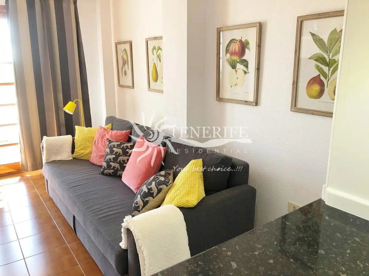 Wohnzimmer von Wohnung zum Verkauf in Adeje mit Terrasse und Möbliert