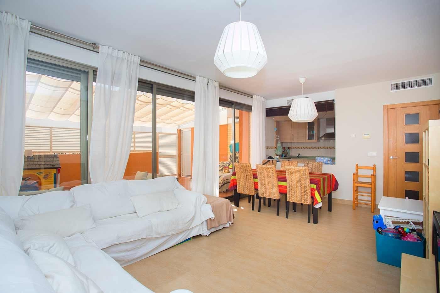 Living room of Planta baja for sale in Alicante / Alacant  with Air Conditioner, Heating and Private garden