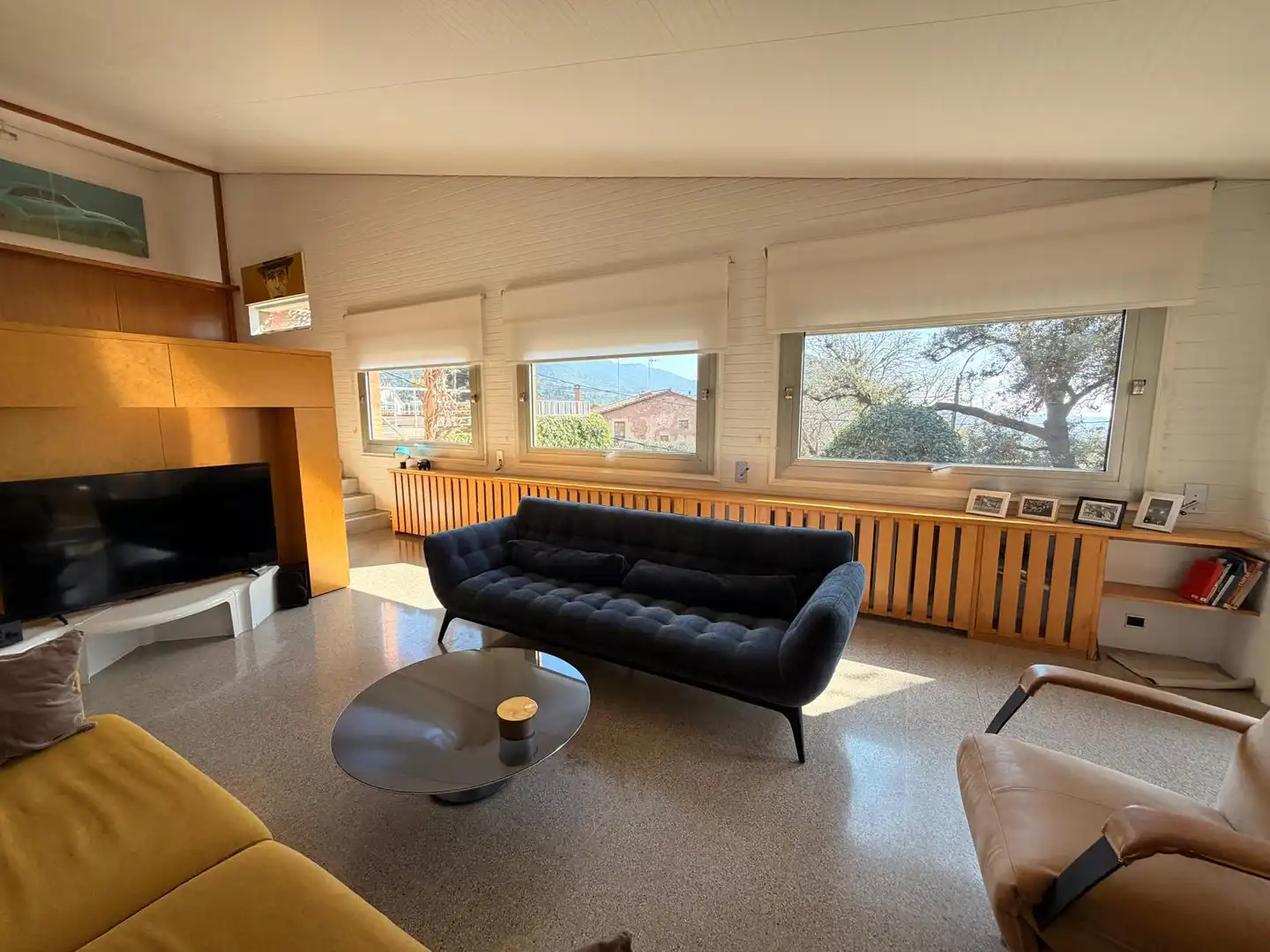 Living room of Houses for sale in Castellar del Vallès  with Air Conditioner, Heating and Private garden