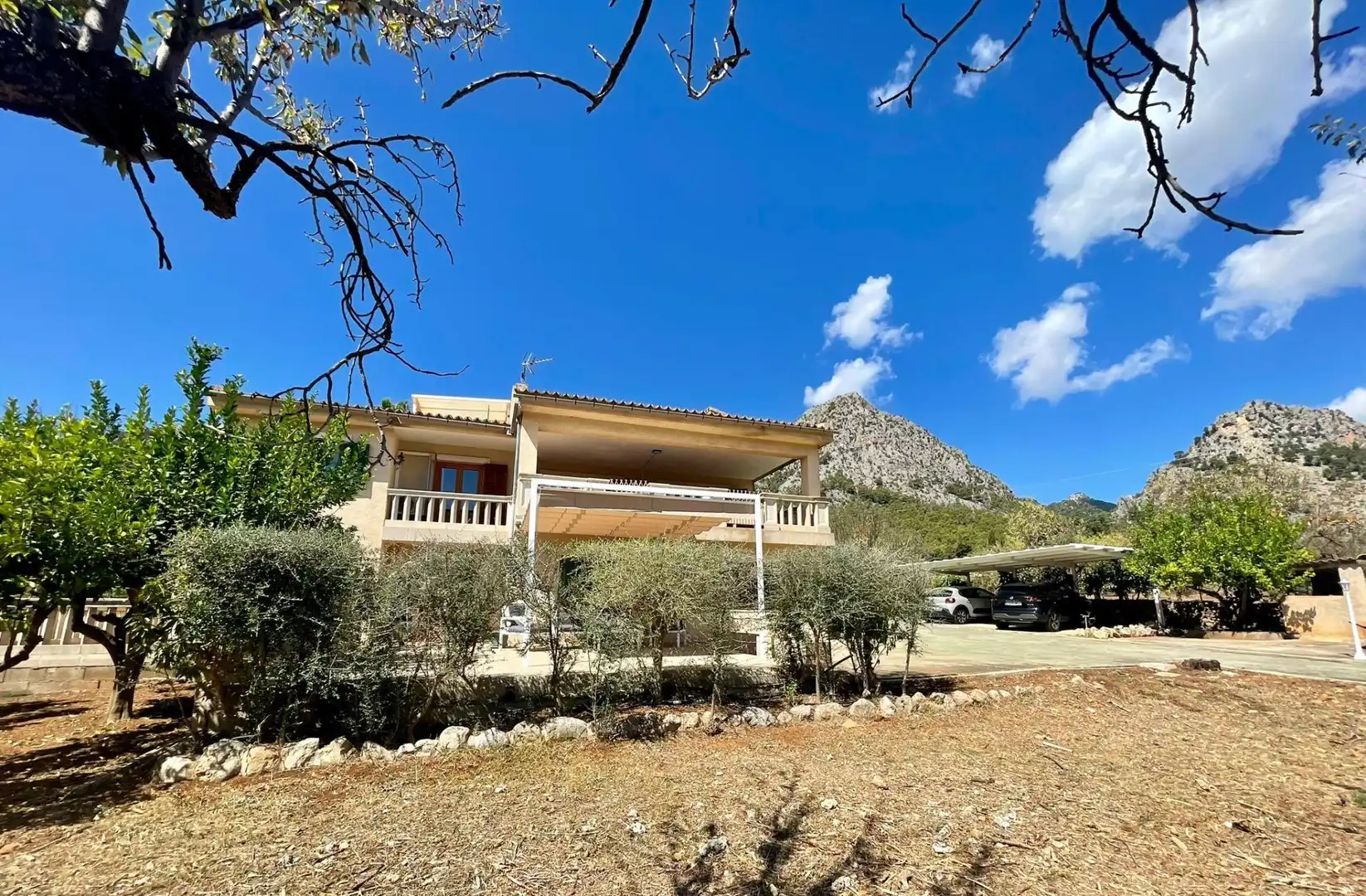 Exterior view of Country homes for sale in Bunyola  with Air Conditioner, Heating and Private garden