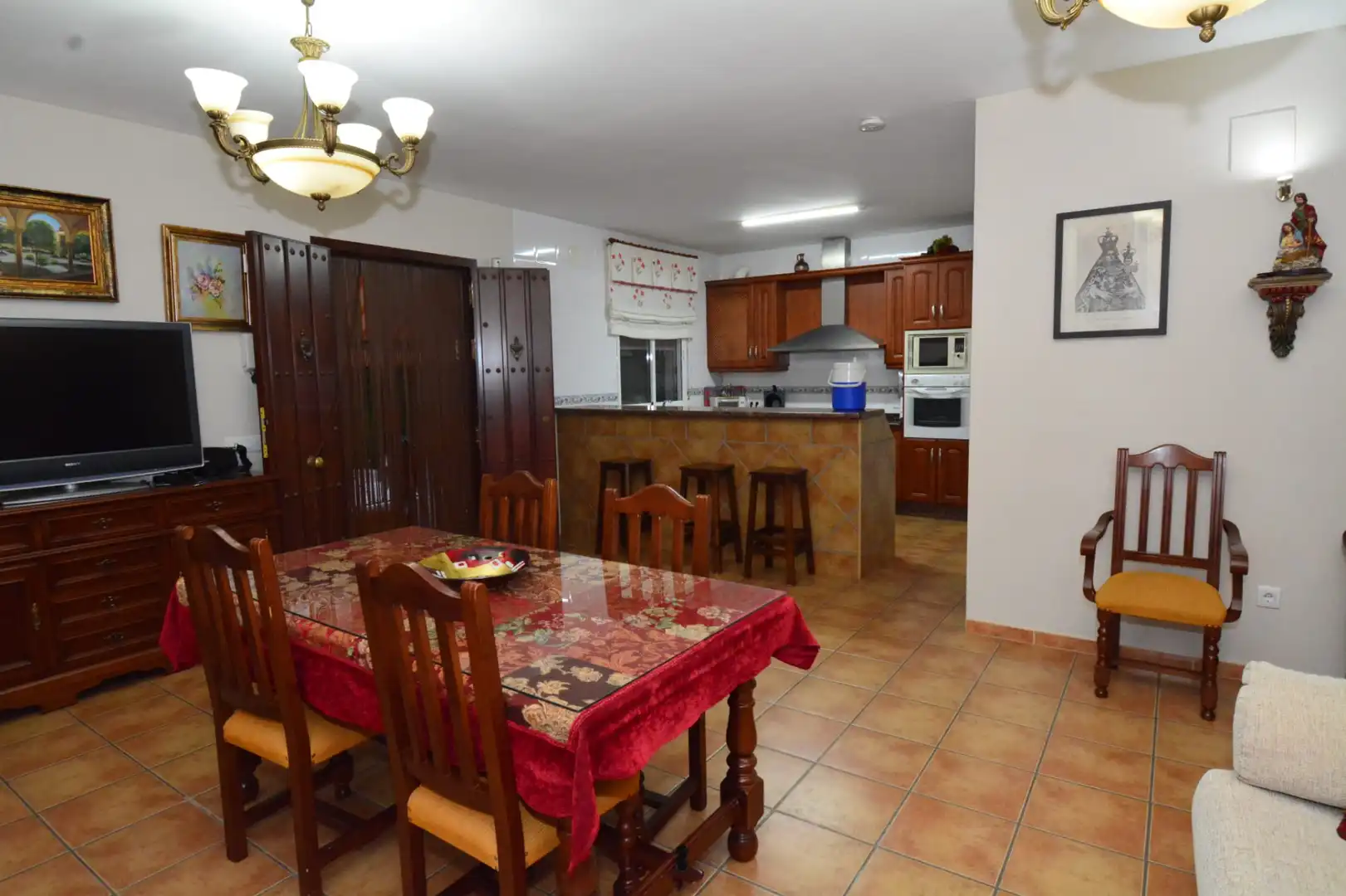 Kitchen of Country homes for sale in Lucena  with Air Conditioner, Private garden and Swimming Pool