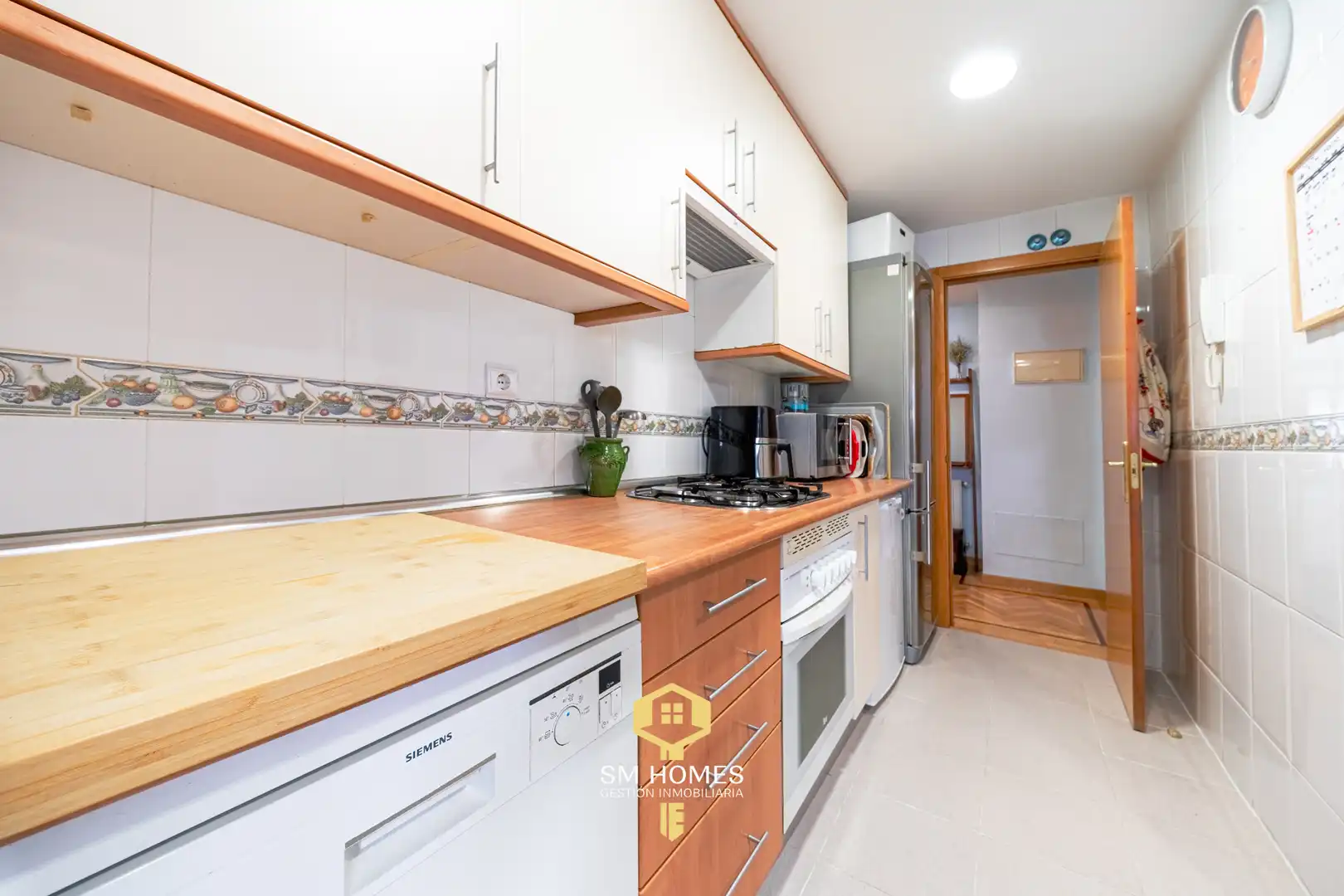 Küche von Wohnung zum Verkauf in Leganés mit Klimaanlage, Heizung und Terrasse