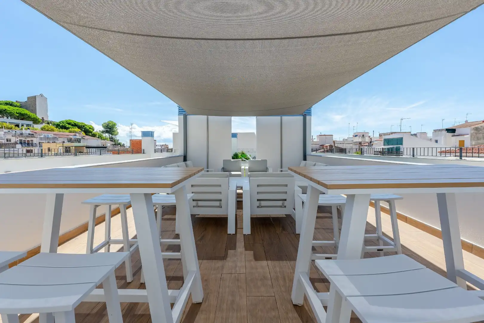 Terrace of Flat for rent in Sant Pol de Mar  with Air Conditioner, Heating and Terrace