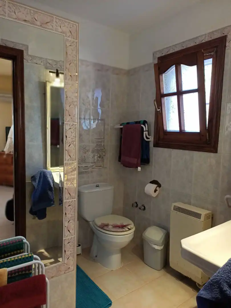 Bany de Casa o xalet en venda en Calpe / Calp amb Aire condicionat, Jardí privat i Piscina