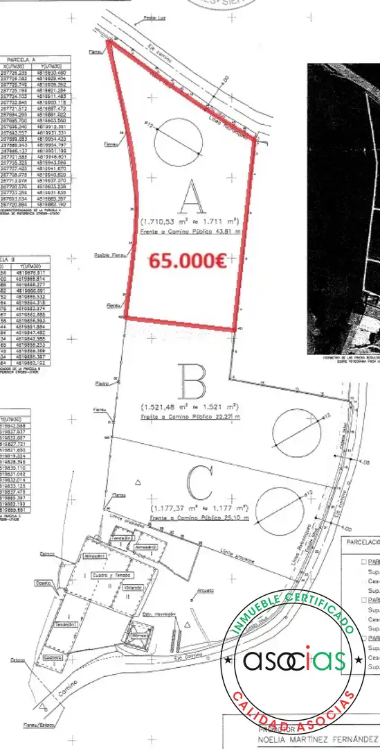 Residential land for sale in TAUJO 5