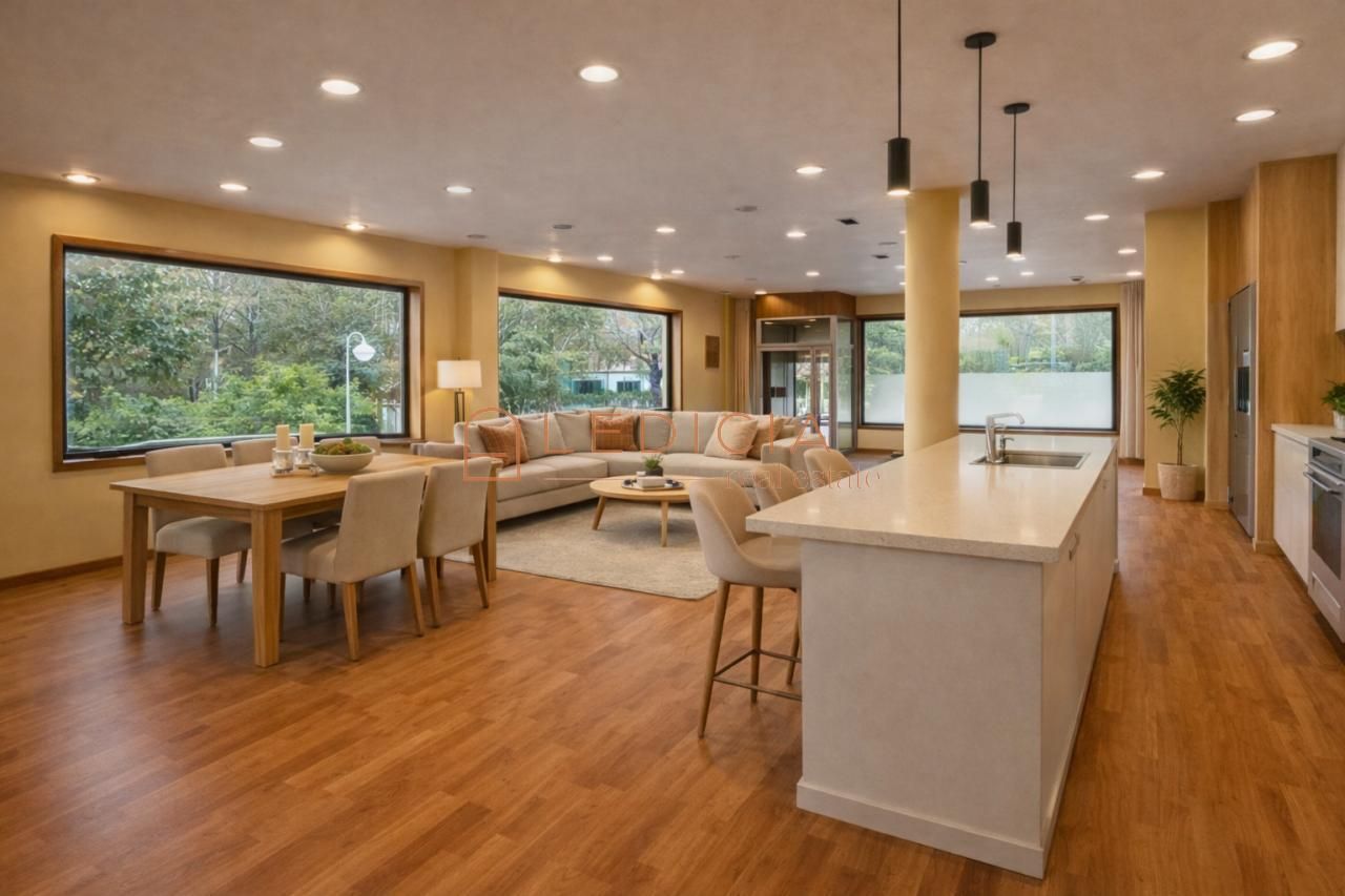 Living room of Planta baja for sale in Vigo   with Heating, Storage room and Home automation