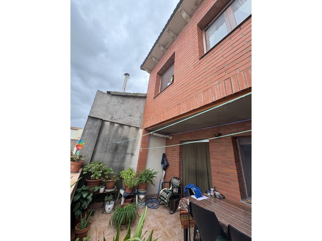 Vista exterior de Casa o xalet en venda en Binéfar amb Aire condicionat, Calefacció i Terrassa