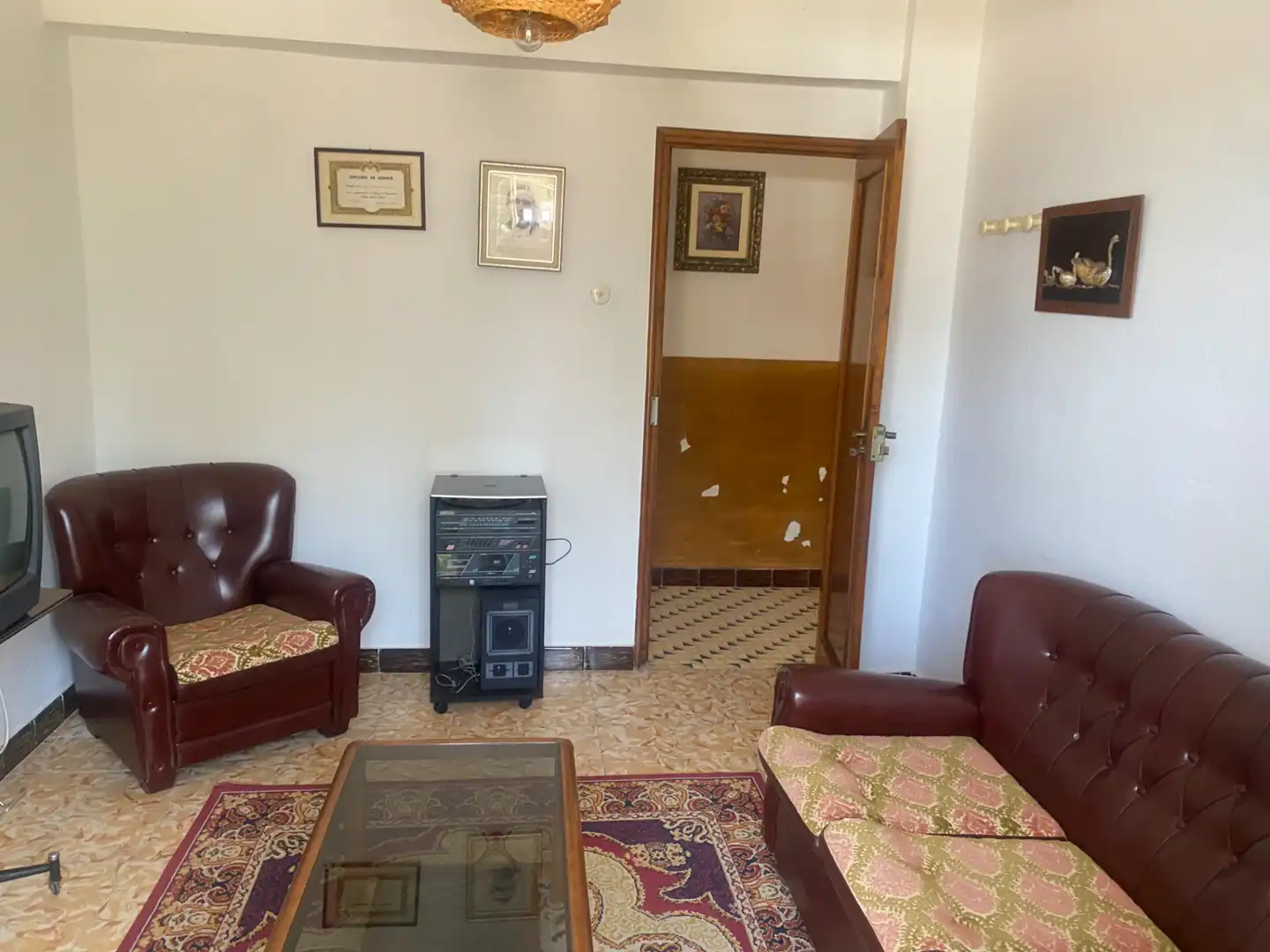 Sala de estar de Casa o chalet en venta en Touro con Calefacción, Terraza y Amueblado